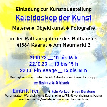 Ausstellung Kaarst_21 u 22 10 23